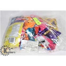 24PCS OF ASSORTED CHOCOLATE, GUMS AND CANDY