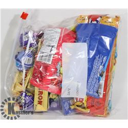 24PCS OF ASSORTED CHOCOLATE, GUMS AND CANDY