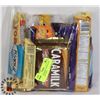 Image 1 : 24PCS OF ASSORTED CHOCOLATE, GUMS AND CANDY