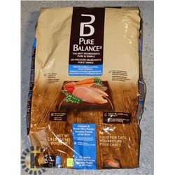 BAG OF PURE BALANCE CAT FOOD, 7.2KG
