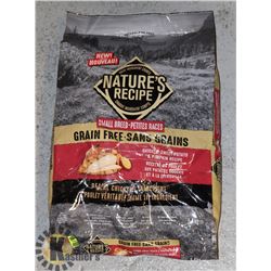 BAG OF NATURES RECIPE DOG FOOD, 5.4KG