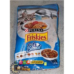 BAG OF FRISKIES CAT FOOD, 7.5KG