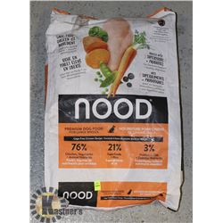 BAG OF NOOD DOG FOOD,