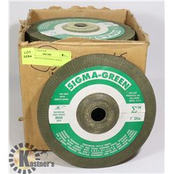 25 ASSORTED GRINDING DISCS