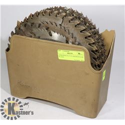 APPROXIMATELY 25 ASSORTED SAW BLADES