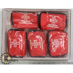 5 FIRST AID KITS