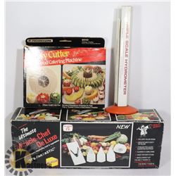 FLAT OF EASY CUTTERS FOR KITCHEN