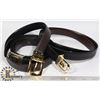 Image 1 : BOX W/3 BELTS - 34"L, 39"L AND 41"L