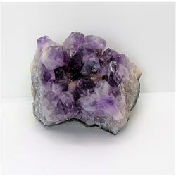 8)  NATURAL PURPLE AMETHYST GEODE