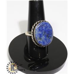 #26-LAPRIZ LAZULI RING SIZE 7
