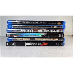 18)  LOT OF 6 BLU-RAY DISKS, ONE IS FACTORY
