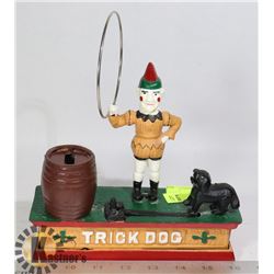 VINTAGE CAST IRON BANK