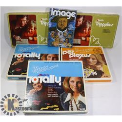 6 VINTAGE GAMES STILL SEALED
