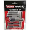 Image 1 : NEW OEMTOOLS 6 PC TAP WRENCH SET - SAE