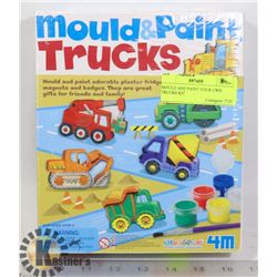 MOULD AND PAINT YOUR OWN TRUCKS KIT