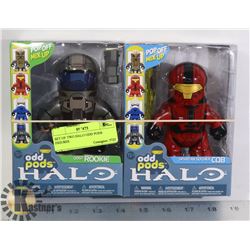 SET OF TWO HALO ODD PODS FIGURES