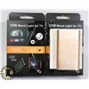 Image 1 : LOT OF 2 NEW USB TV/COSTUME LED  KITS & POWER BANK