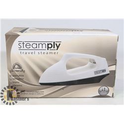NEW WHITE STEAMPLY TRAVEL STEAMER