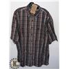 Image 1 : NEW PLAID AUTHENTIC WEATERN SHIRT SIZE MENS 5XL