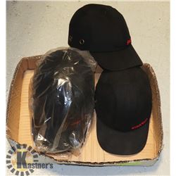 4 NEW INPACKED RESISTANT BALL CAPS