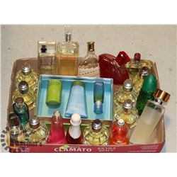 FLAT OF PERFUME TESTERS