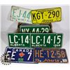 Image 1 : FLAT OF COLLECTIBLE LICENSE PLATES