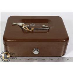 METAL LOCK BOX WITH KEY