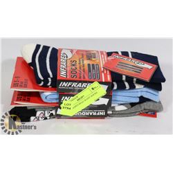 3PK LADIES HEAT WAVE SOCKS