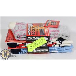 3PK LADIES HEAT WAVE SOCKS