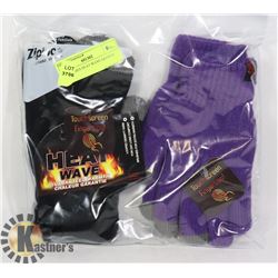 2PK LADIES HEAT WAVE GLOVES