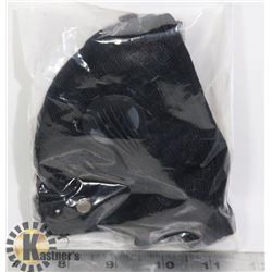 BLACK CARBON MASK WITH EXHALATION VALVE