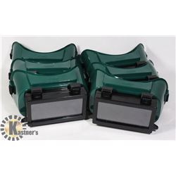 LOT OF 6 NORTH BRAND WELDING GOGGLES