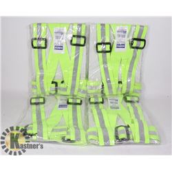 4 NORTON HI VIZ SAFETY BELTS