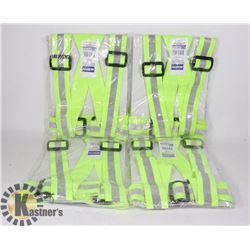 4 NORTON HI VIZ SAFETY BELTS