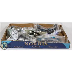 FLAT OF SAFETY GLASSES