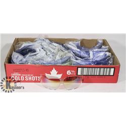 FLAT OF UVEX SAFETY GLASSES REPLACEMENT LENSES