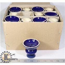 CASE OF BLUE INCENSE BURNERS/ HOLDERS