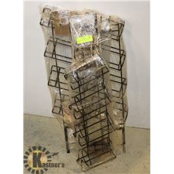 BUNDLE OF 3 NEW WINE BOTTLE RACKS -