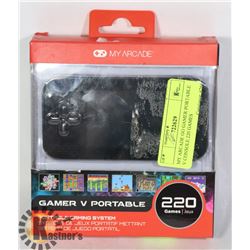 MY ARCADE GO GAMER PORTABLE V CONSOLE 220 GAMES