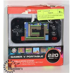 MY ARCADE GO GAMER PORTABLE V CONSOLE 220 GAMES