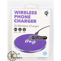 NEW GEMS QI WIRELESS PHONE CHARGER
