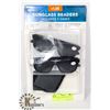 Image 1 : 2 PACK SUNGLASS READERS WITH CASE +1.25