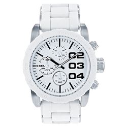 NEW DIESEL WHITE DIAL 3-CHRONO 46MM MSRP$305