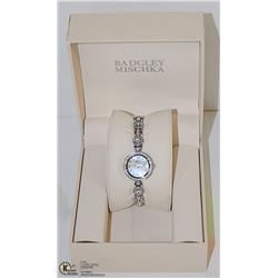 BADGLEY MISCHKA LADIES DESIGNER WATCH IN BOX