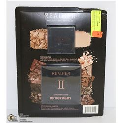 NEW REALHER HIGHLIGHTER & EYESHADOW PALETTE