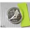 Image 1 : SILVER $20 COIN OLYMPIC DOWNHILL SKIER