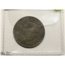 1901 CAD LARGE PENNY