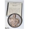 Image 1 : USSR COMMEMORATIVE PETER I MEDALLION WITH WRITEUP