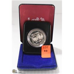 WINNIPEG CENTENNIAL COIN IN CASE