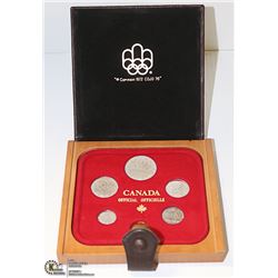 1983 OFFICIAL COIN SET IN CASE
